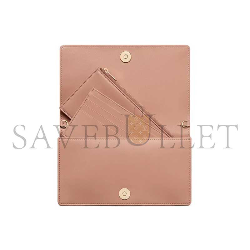 D*or lady D*or pouch with chain s0204onmj-m49p (22*13*5cm)